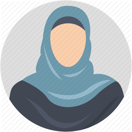 Arabic courses female instructor logo