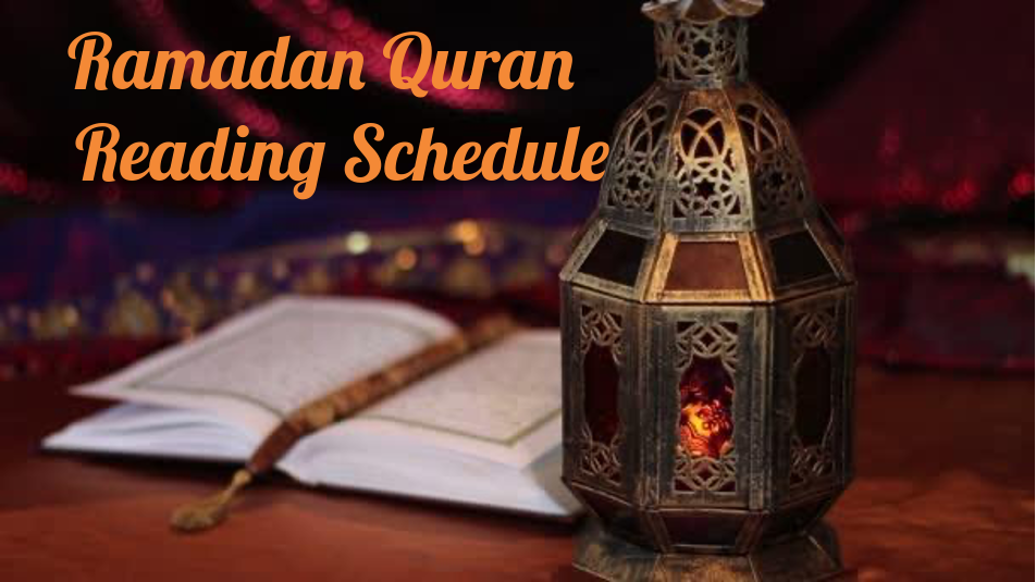 Ramadan Quran Reading Schedule
