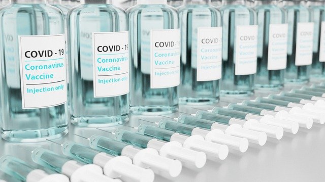 Vaccinations against Covid-19 prepared for injection