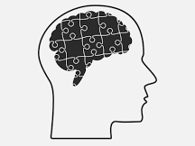 Brain puzzle image