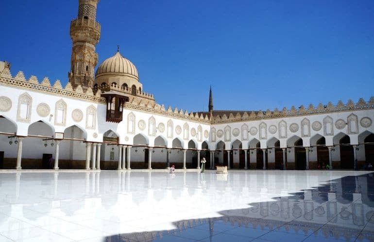 Al-Azhar mosque in Egypt