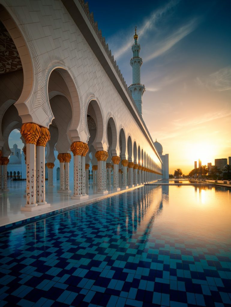 sunset view at mosque 1