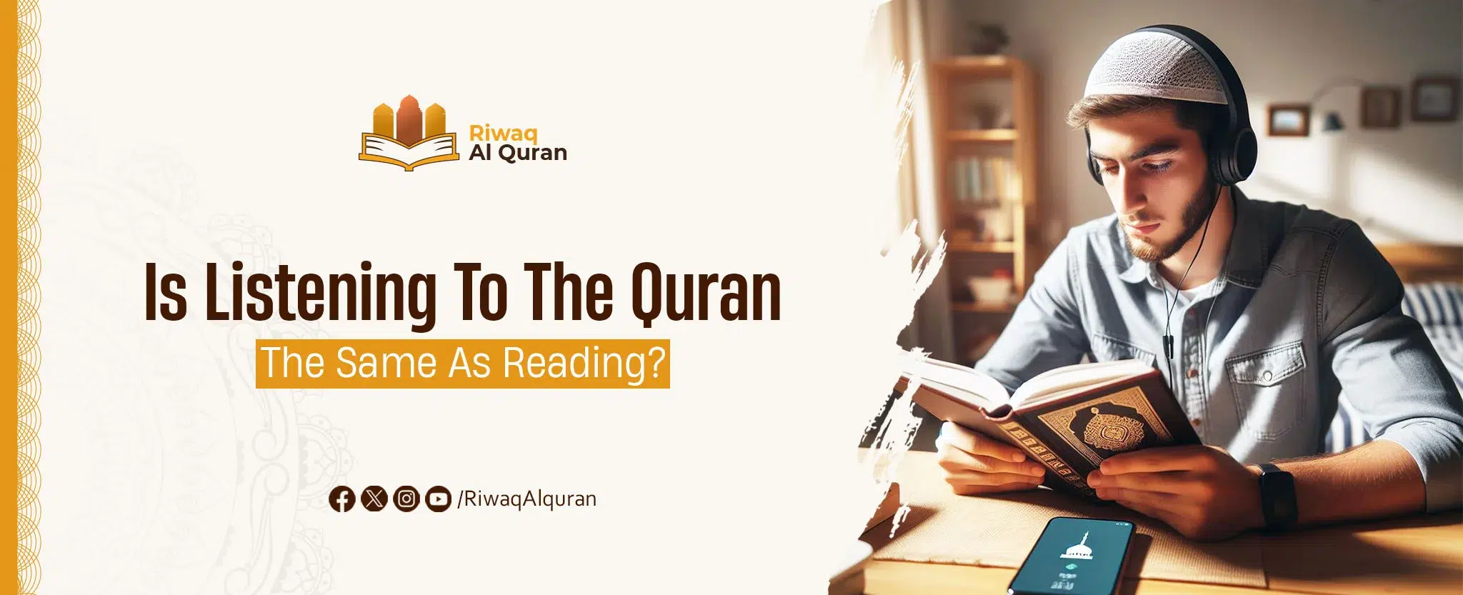Is Listening To The Quran The Same As Reading