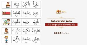 List of Arabic Verbs