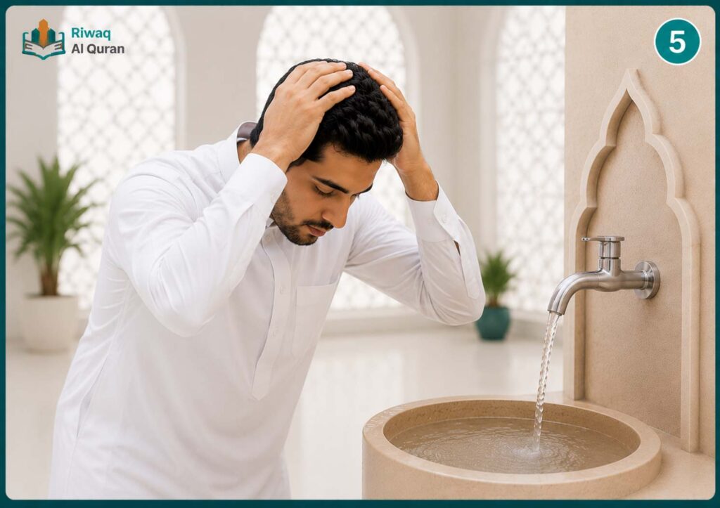 Fard Wudu Steps: The 6 Obligatory Acts and Sunnah Practices 5 fard wudu steps