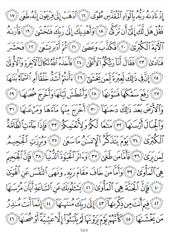 Surah An-Nazi’at