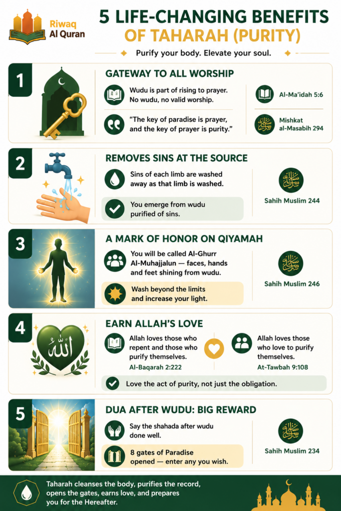 Benefits of Taharah in Islam - Meaning, Types, and How to Perform It 1 image 318