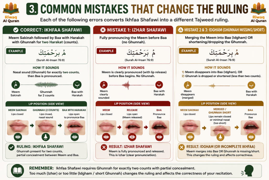Ikhfaa Shafawi - Rules, Letters, Pronunciation, and Quran Examples 5 image 425