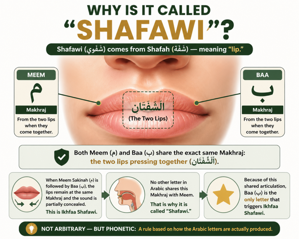 Ikhfaa Shafawi - Rules, Letters, Pronunciation, and Quran Examples 1 image 426