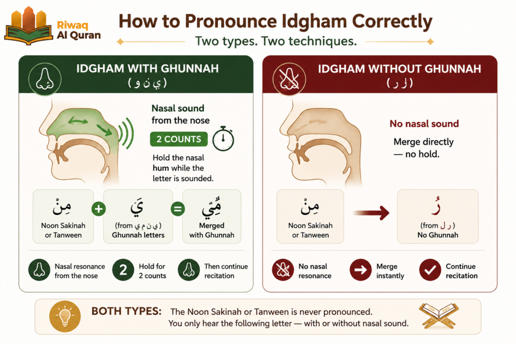 What Is Idgham in Tajweed? Types, Letters, and Quranic Examples 8 image 601
