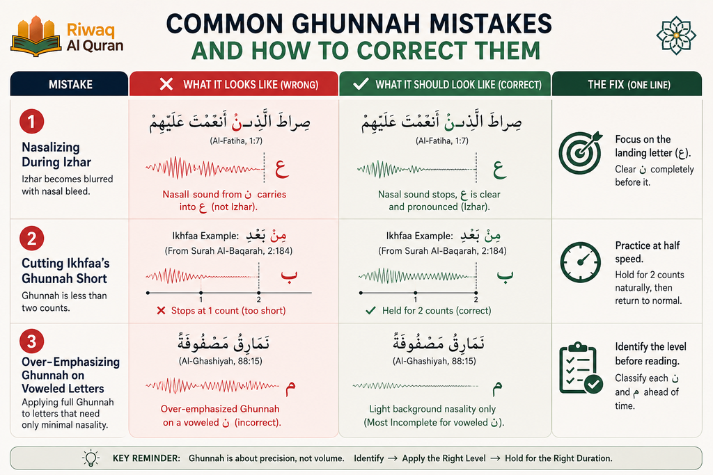 Ghunnah in Tajweed - Types, Rules, Letters, and Quranic Examples 7 image 687