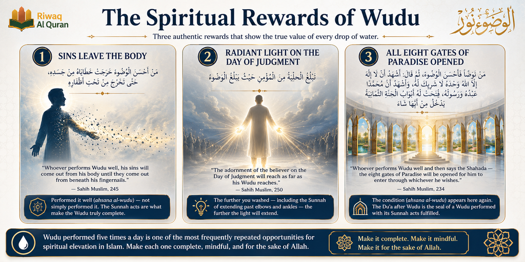The Sunnah of Wudu - 17 Recommended Acts & the 6 Pillars That Make It Valid 4 image 732