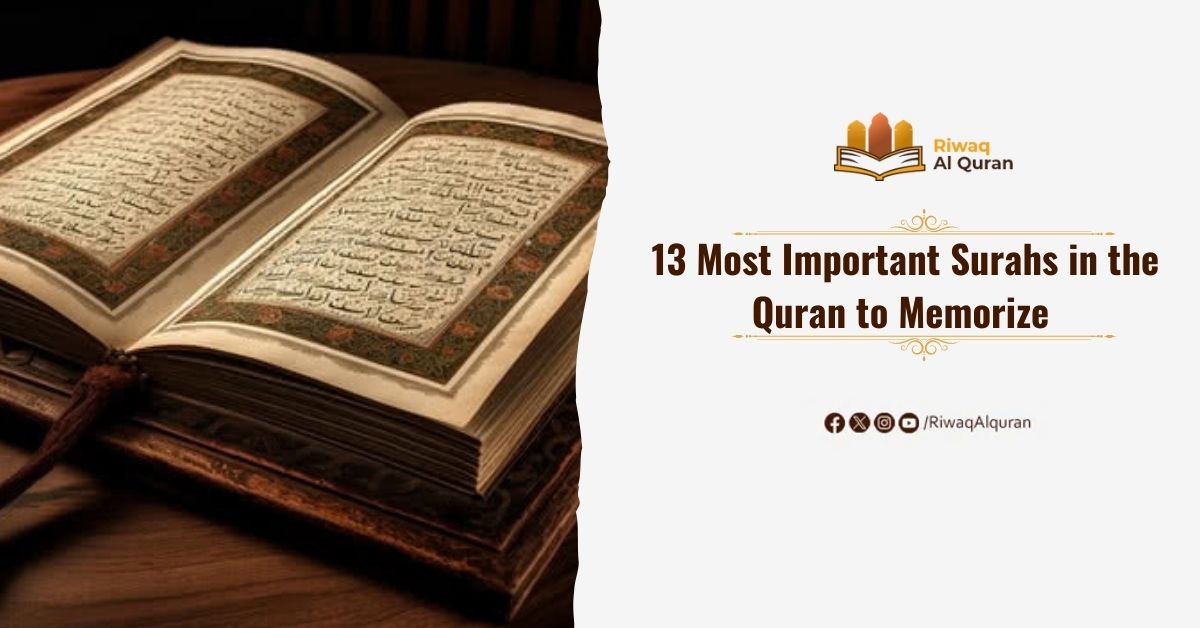 13 Most Important Surahs in the Quran to Memorize 