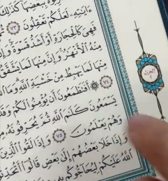 Hizb marker in the Mushaf