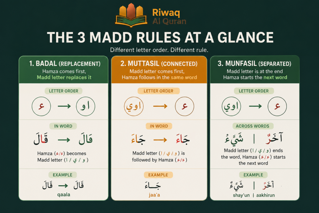 What Is Madd Badal? Rules, Examples, and How to Apply It in Tajweed 5 image 59
